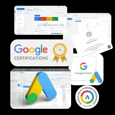 pagina certificações do google