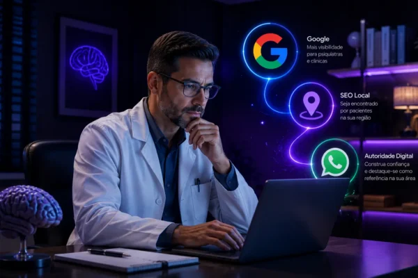 Marketing Digital para Psiquiatras: Como Psiquiatras Conseguem Mais Pacientes Pelo Google, SEO Local e Autoridade Digital