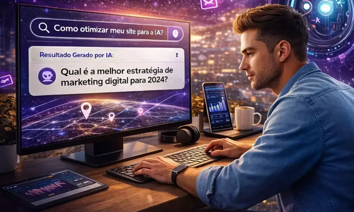 Generative Engine Optimization (GEO): Por Que o Seu Site Vai Sumir Se Não For Otimizado para a IA Agora