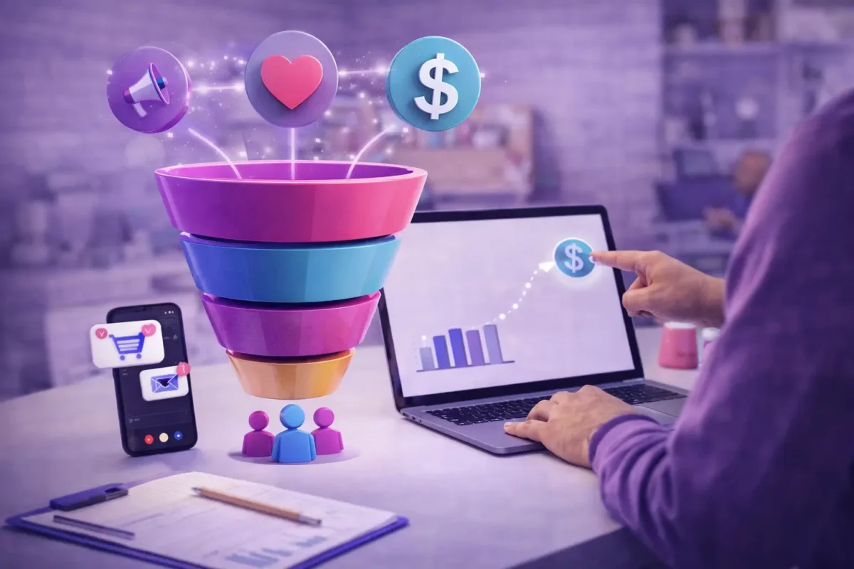 Como criar um funil de vendas digital - Guia Completo para Pequenas Empresas e Prestadores de Servicos