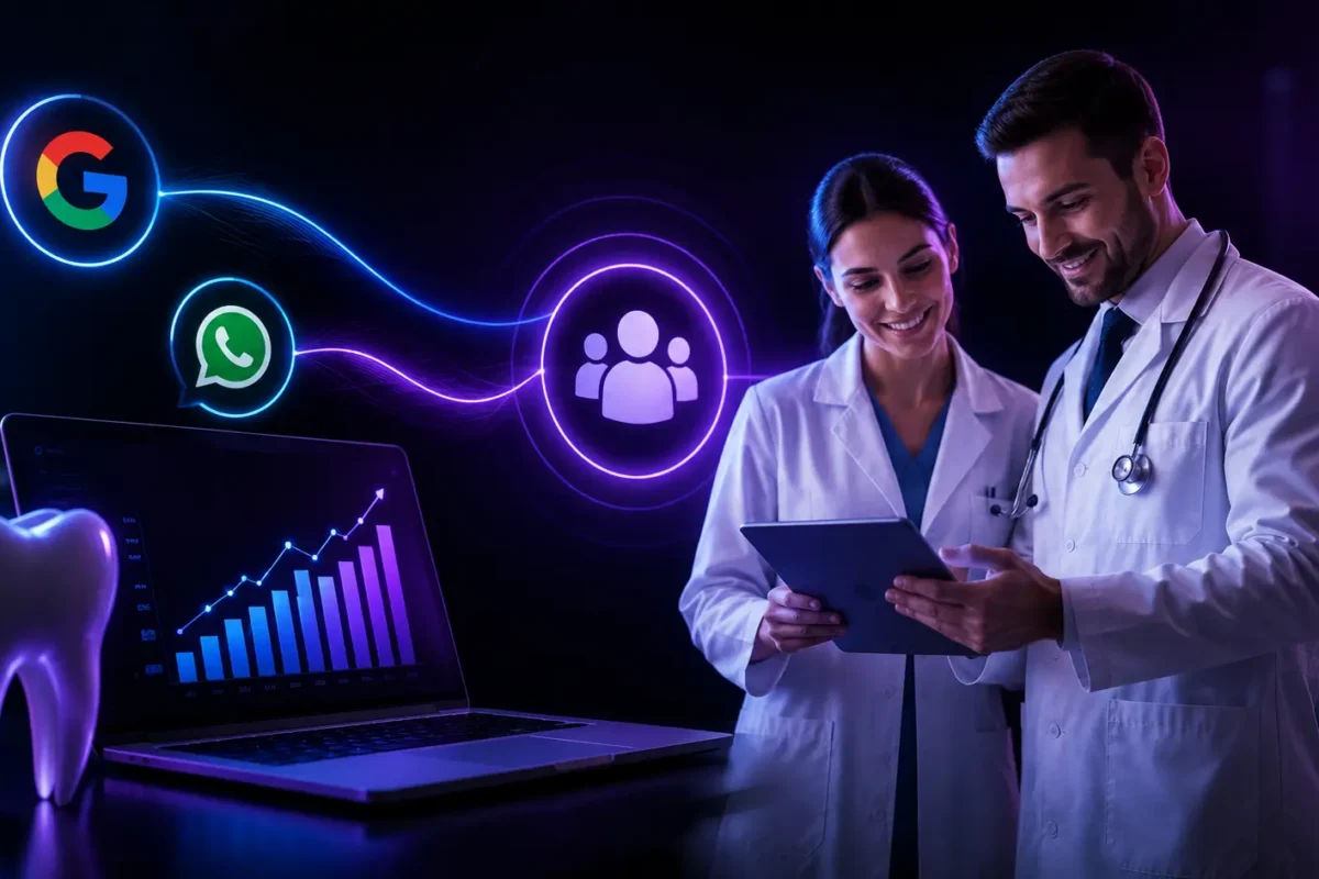Marketing Digital para Área da Saúde: Como Clínicas e Profissionais da Saúde Conseguem Mais Pacientes Pelo Google e WhatsApp