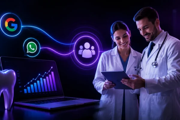 Marketing Digital para Área da Saúde: Como Clínicas e Profissionais da Saúde Conseguem Mais Pacientes Pelo Google e WhatsApp